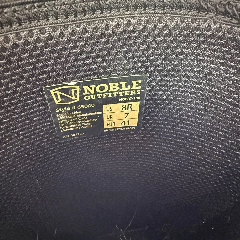 Mens Noble Outfitters Muds Size 8R Tall Rubber Boots Chore Outdoors